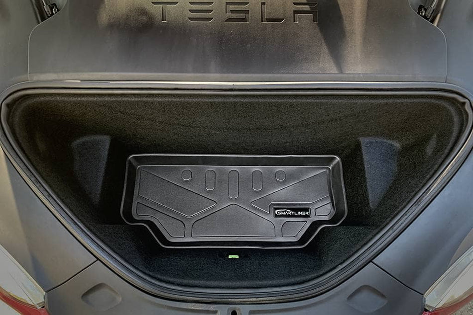 SMARTLINER Front Cargo Liner Black / Front Trunk Liner 2017-2020 Tesla Model S Front Cargo Liner|SMARTLINER