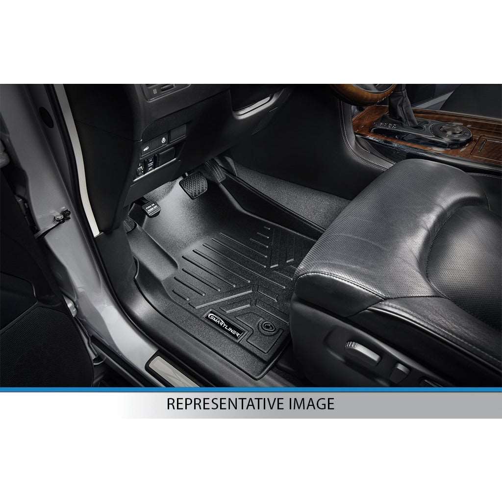SMARTLINER Custom Fit Floor Liners For 2007-2010 Expedition EL / Navigator L (with 2nd Row Bucket Seats)