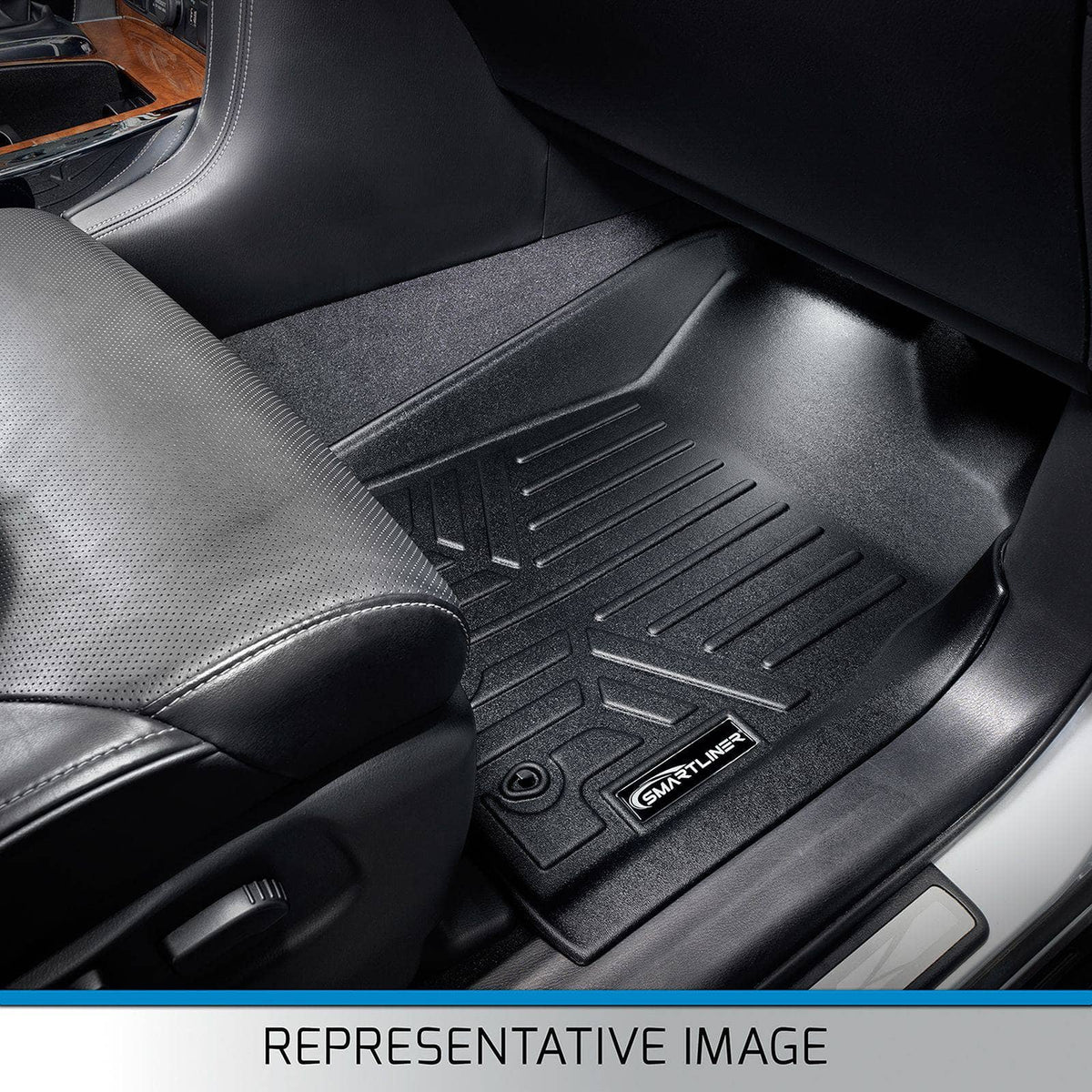 SMARTLINER Floor Liners 2011-2014 Ford F-150 Floor Liners|Super Crew Models|SMARTLINER