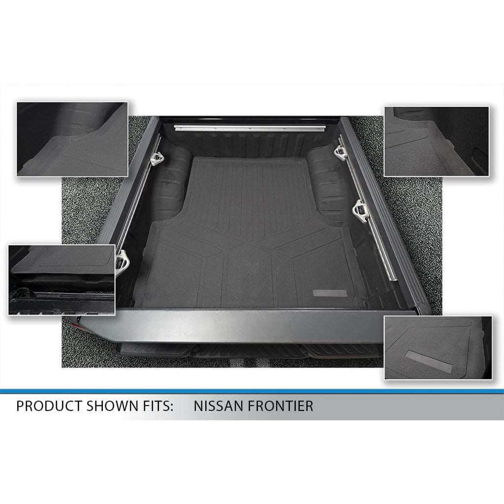 SMARTLINER Custom Fit Floor Liners For 2004-2021 Nissan Frontier (Crew Cab Short Bed)- K0121