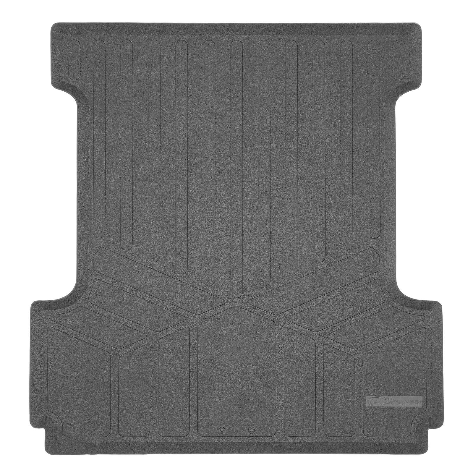 SmartCoverage™ Custom Fit Floor Liners For 2015-2024 Ford F-150 with 1st Row Bucket Seats & OEM 2nd Row Under Seat Storage (Vinyl Flooring)