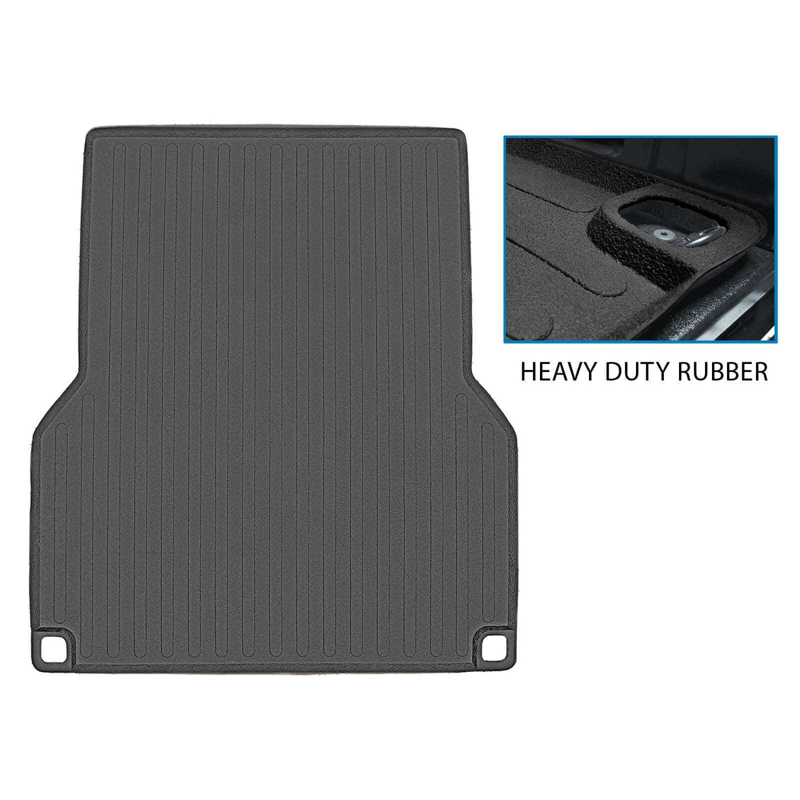 SMARTLINER Custom Fit Floor Liners For 2005-2021 Toyota Tacoma Double Cab (5'Bed Size Only)- K0207