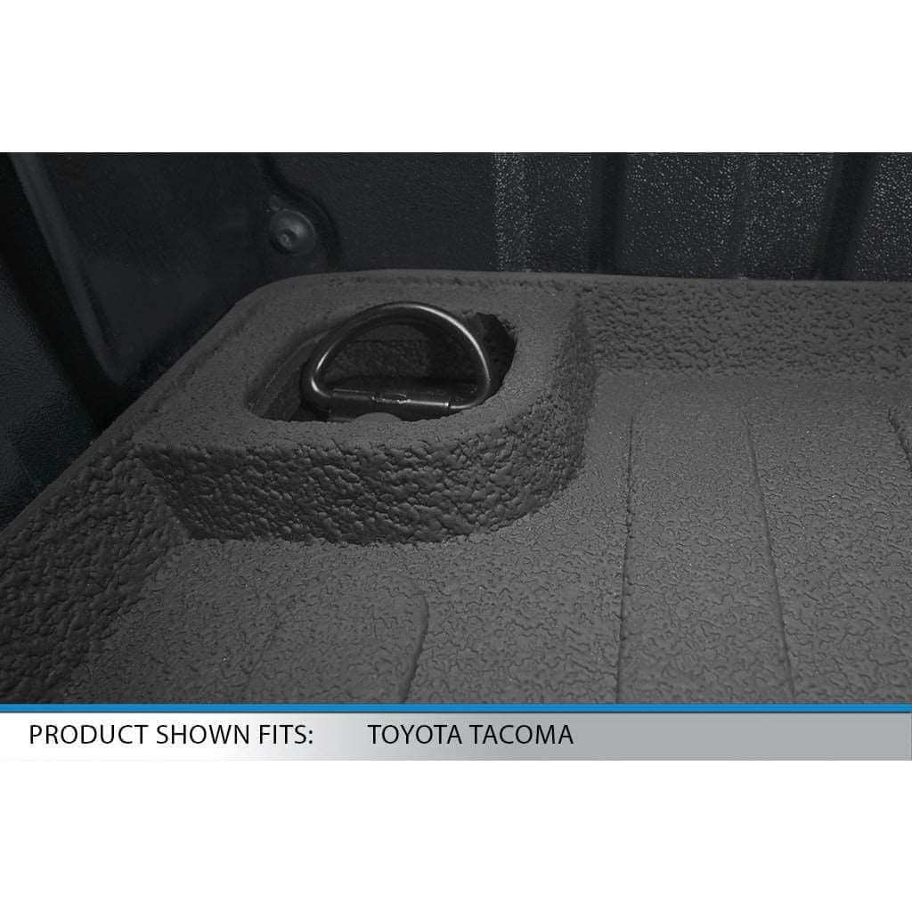 SMARTLINER Custom Fit Floor Liners For 2005-2021 Toyota Tacoma Double Cab (5'Bed Size Only)- K0207