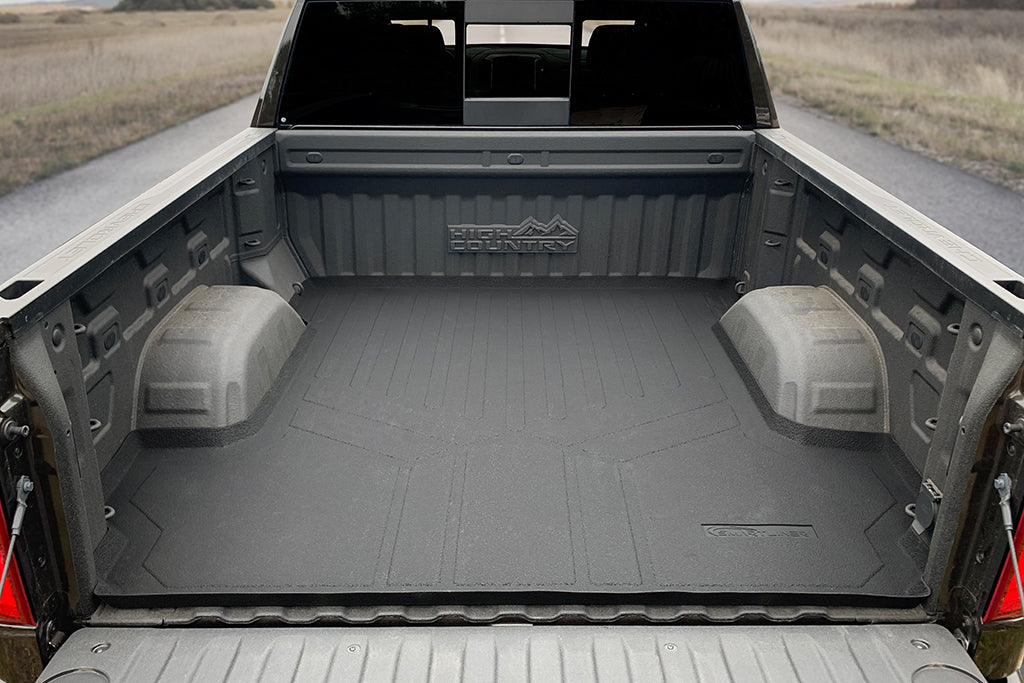 SMARTLINER Custom Fit Floor Liners For 2019-2024 Chevrolet Silverado 1500 Crew Cab With 1st Row Bench Seat (with OTH Coverage) and Carpet Flooring without the 2nd Row Underseat Storage