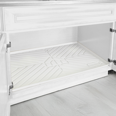 SMARTLINER Under Cabinet Kitchen Mats Compatible With Standard Kitchen Cabinets 22.5" x 34.5"