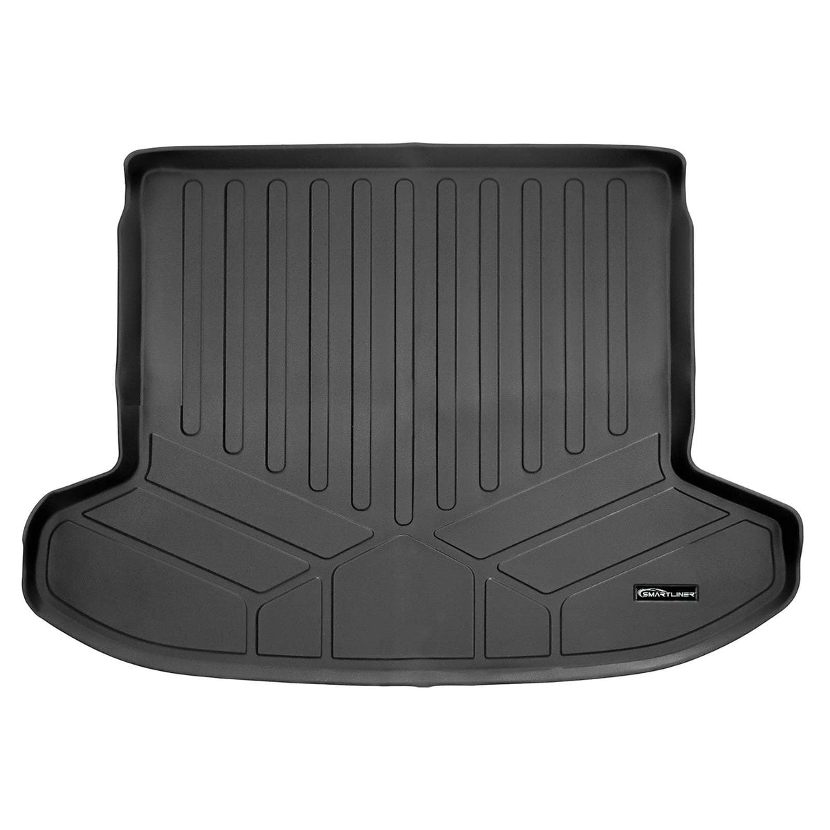SMARTLINER Cargo Liner Black / Cargo Liner behind the 2nd Row Seats 2023-2026 Kia Sportage Cargo Liner|Fits trims with subwoofer|SMARTLINER