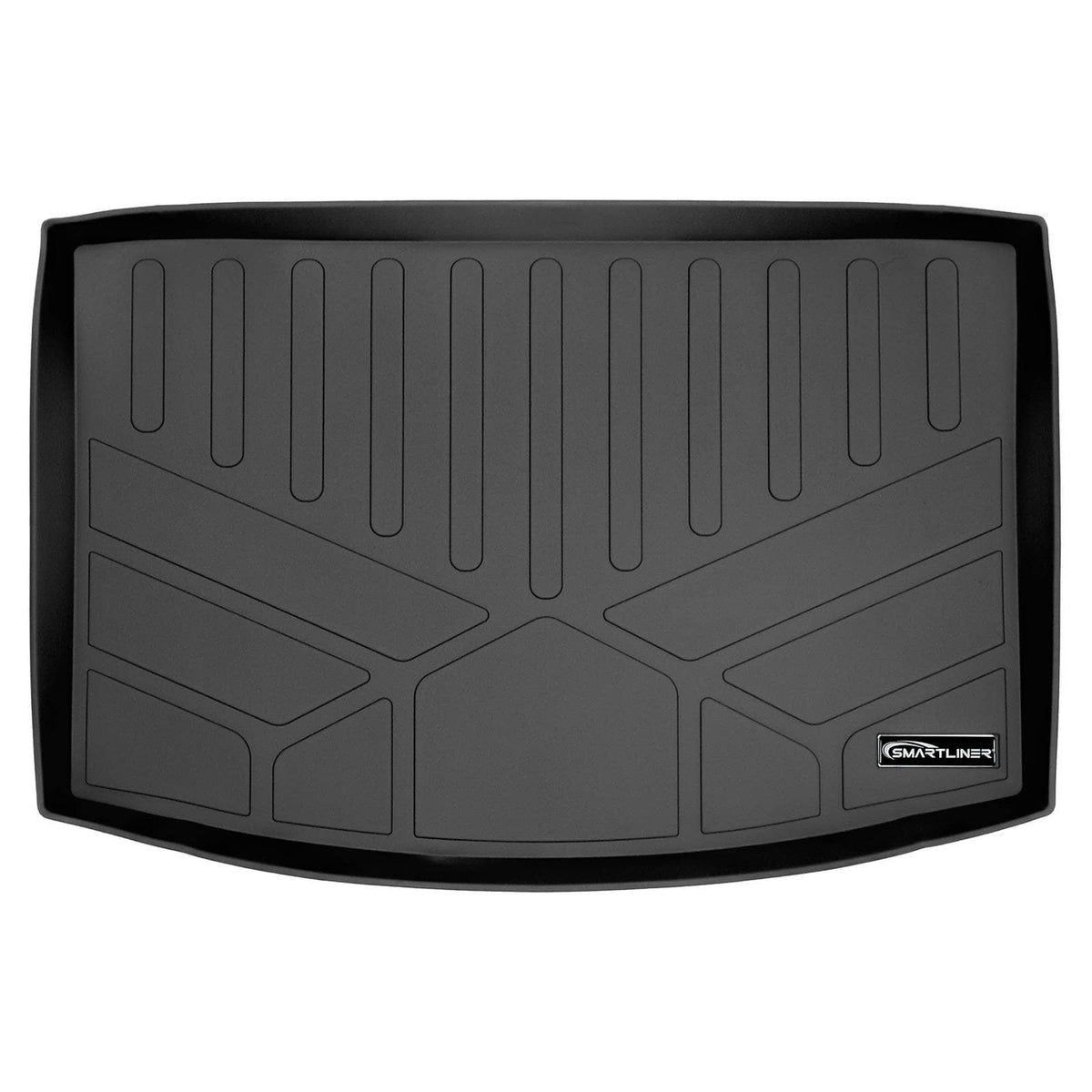 SMARTLINER Cargo Liner Black / Cargo Liner behind the 2nd Row Seats 2016-2021 Mazda CX3 Cargo Liner|Fits w/ cargo tray installed. Does NOT fit w/o cargo tray installed|SMARTLINER
