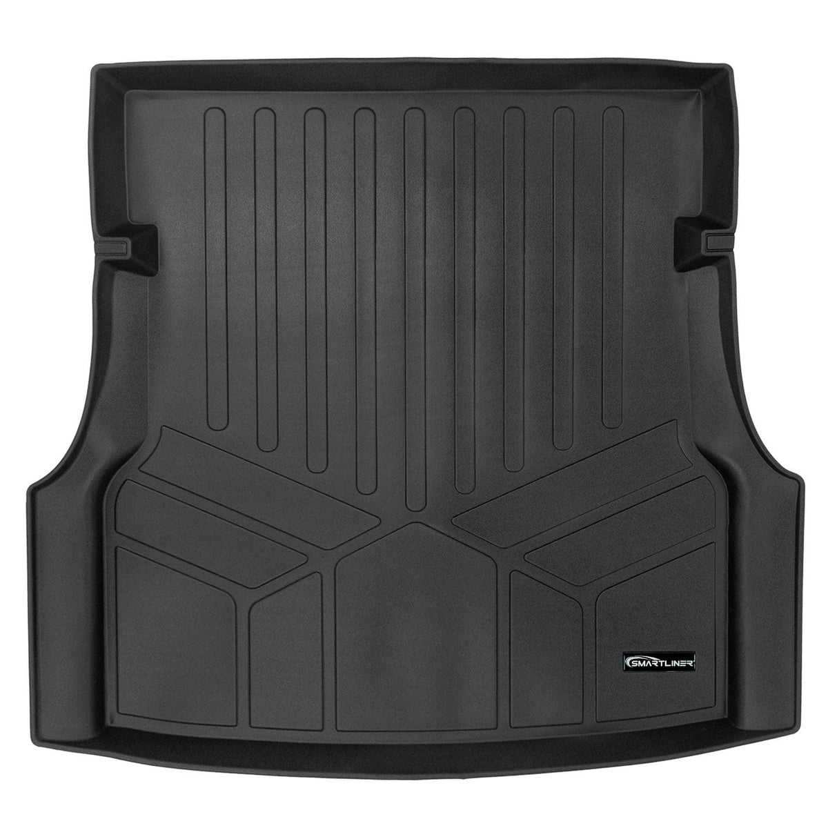 SMARTLINER Cargo Liner Black / Cargo Liner behind the 2nd Row Seats 2017-2020 Tesla Model S Cargo Liner|(models manufactured October 2014 or earlier)|SMARTLINER