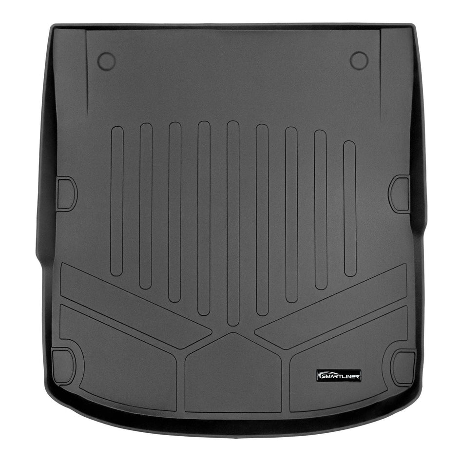 SMARTLINER Cargo Liner Black / Cargo Liner behind the 2nd Row Seats 2017-2025 Audi A4 / S4 Sedan / A4 Allroad Cargo Liner|Sedan Models|SMARTLINER