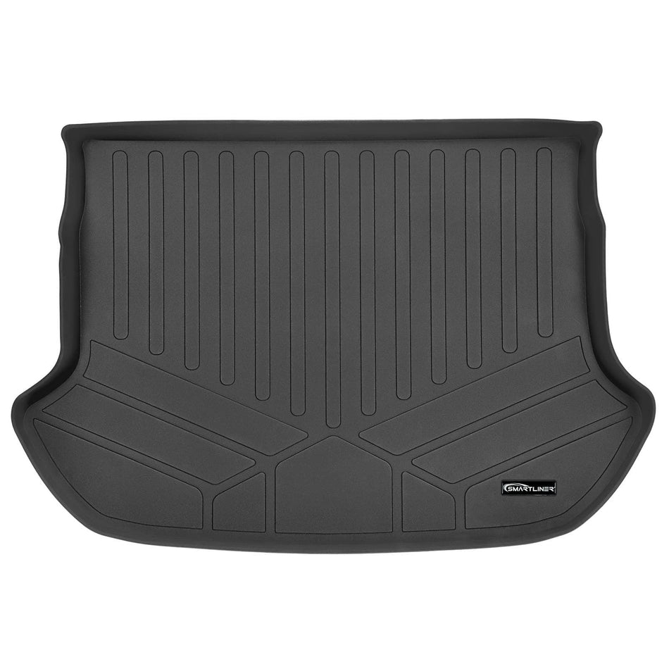 SMARTLINER Cargo Liner Black / Cargo Liner behind the 2nd Row Seats 2009-2014 Nissan Murano Cargo Liner|Fits Standard model|SMARTLINER