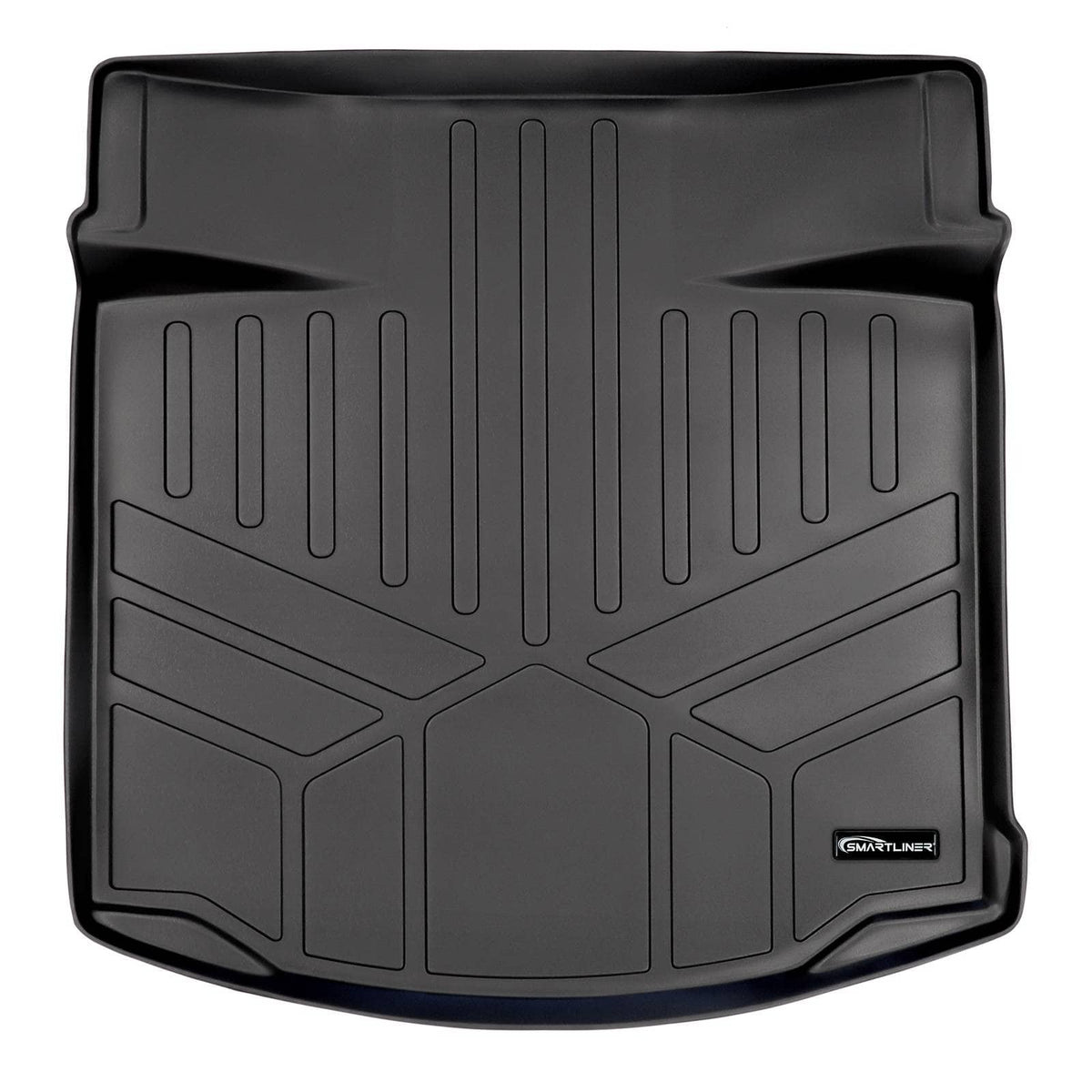 SMARTLINER Cargo Liner Black / Cargo Liner behind the 2nd Row Seats 2013-2015 Chevrolet Malibu Cargo Liner|No Auto Stop/Start, No Eco Model|SMARTLINER