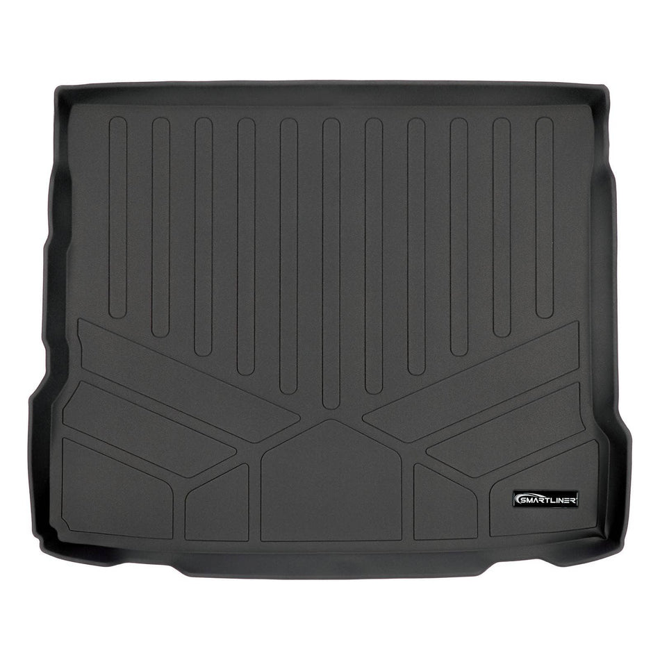 SMARTLINER Cargo Liner Black / Cargo Liner behind the 2nd Row Seats 2015-2018 Audi Q3 Cargo Liner|Fits Q3 - Q3 Quatro|SMARTLINER