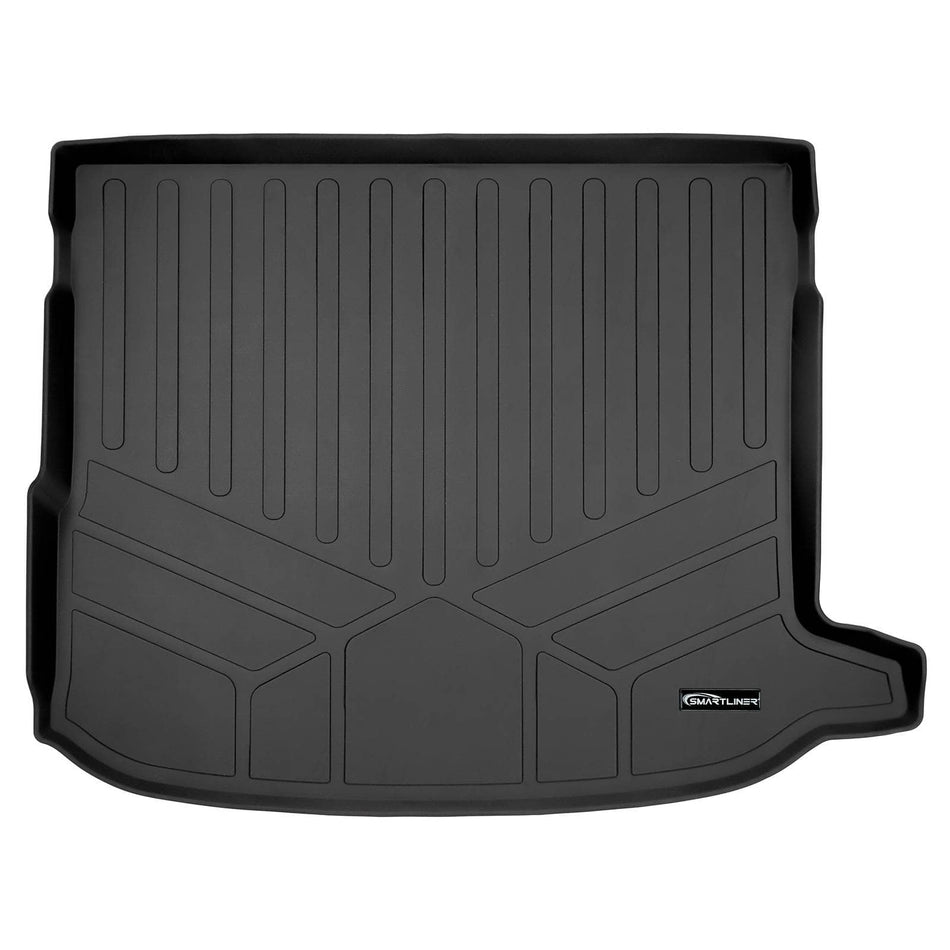 SMARTLINER Cargo Liner Black / Cargo Liner behind the 2nd Row Seats 2018-2021 Mercedes-Benz AMG GLC 63 S Cargo Liner|Coupe Models|SMARTLINER