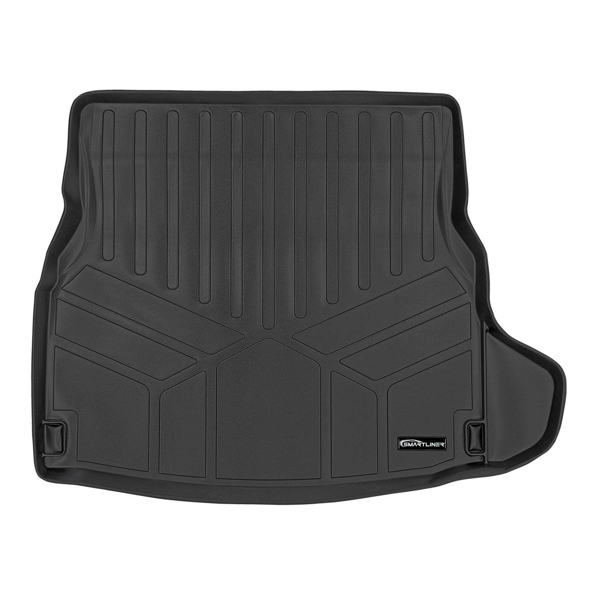 SMARTLINER Cargo Liner Black / Cargo Liner behind the 2nd Row Seats 2017-2023 Mercedes-Benz AMG C 43 Cargo Liner|Sedan Models|SMARTLINER