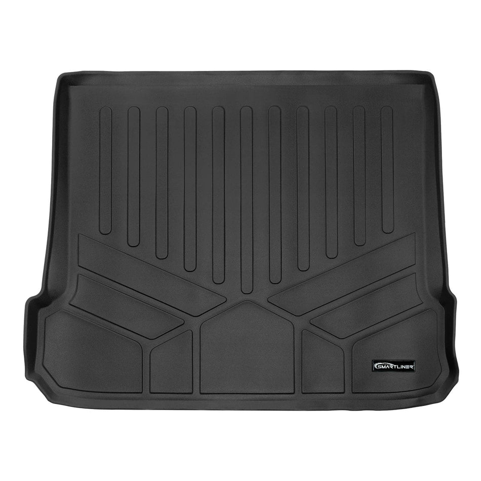 SMARTLINER Cargo Liner Black / Cargo Liner behind the 2nd Row Seats 2023-2026 Mercedes-Benz EQE Cargo Liner|SUV Models|SMARTLINER