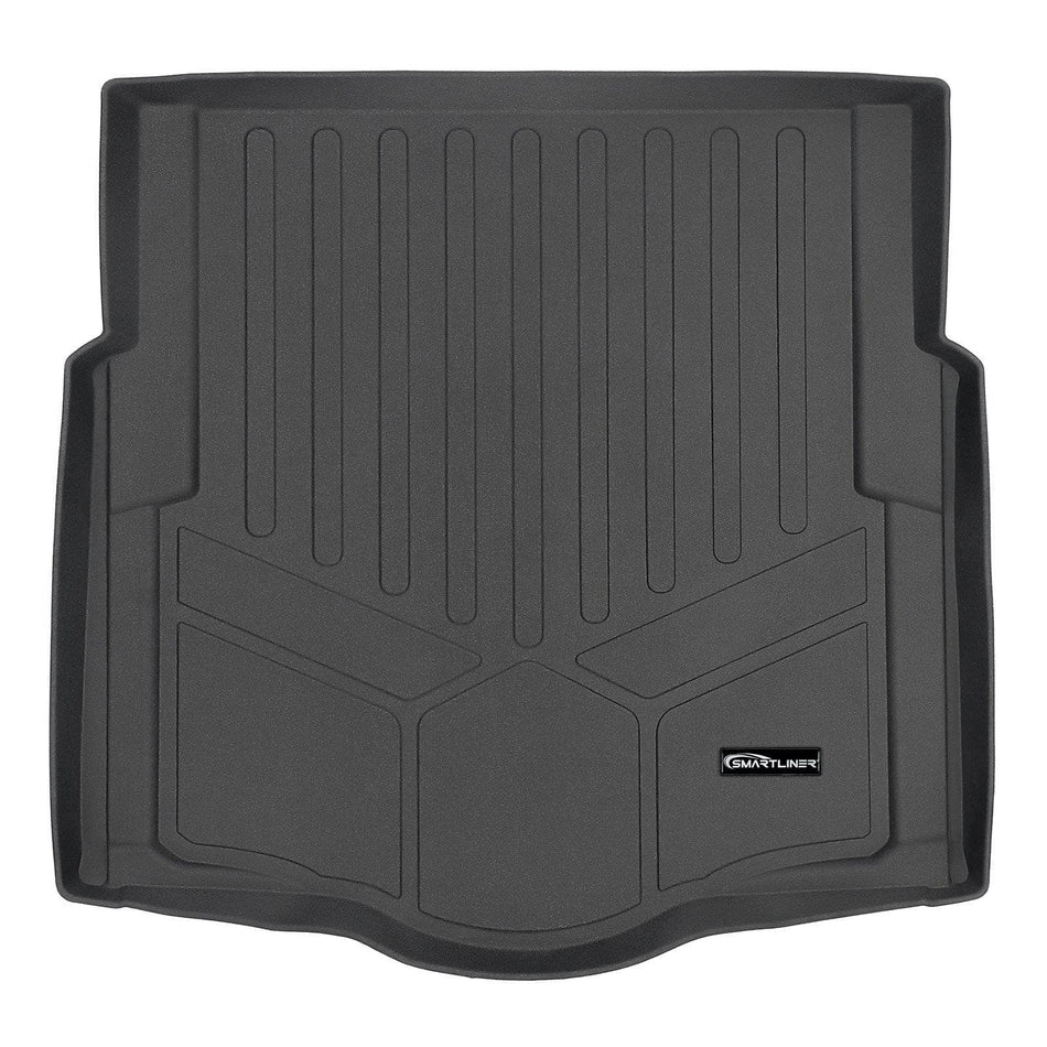 SMARTLINER Cargo Liner Black / Cargo Liner behind the 2nd Row Seats 2016-2019 Chevrolet Cruze Cargo Liner|Sedan, with optional spare tire|SMARTLINER