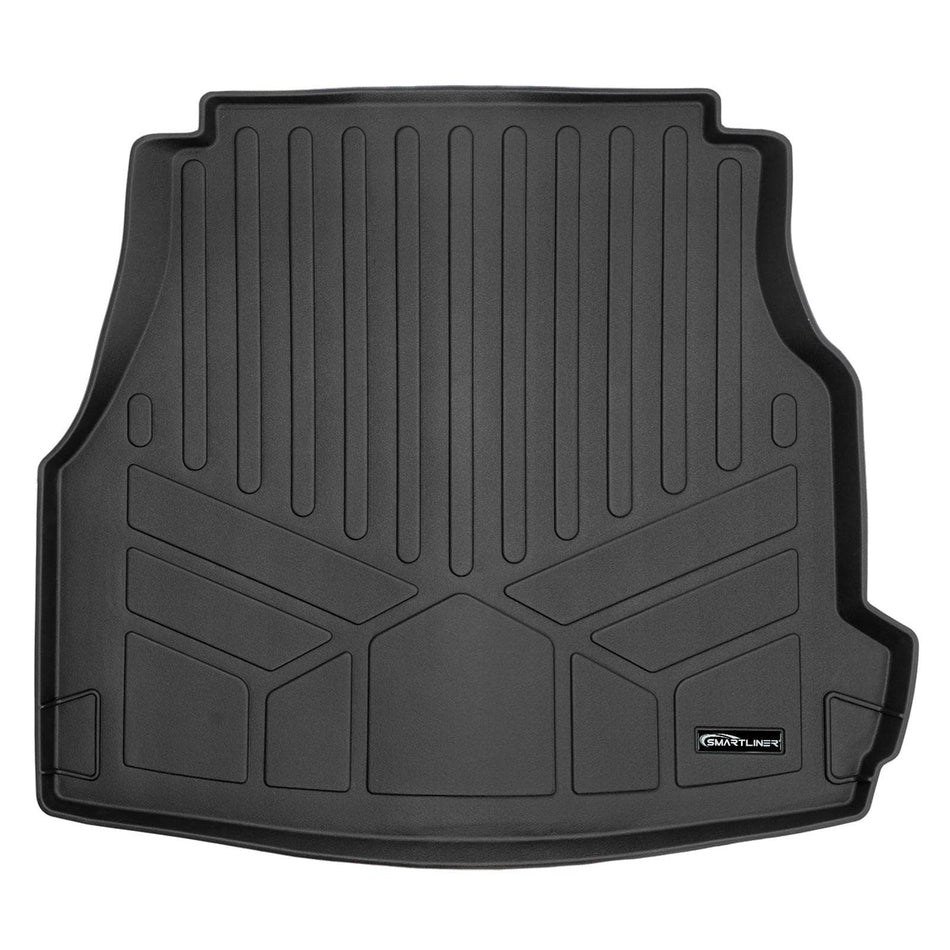 SMARTLINER Cargo Liner Black / Cargo Liner behind the 2nd Row Seats 2022-2026 Mercedes-Benz C-Class Cargo Liner|Fits Sedan|SMARTLINER