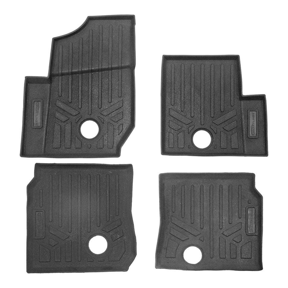 SMARTLINER OUTDOORS UTV Floor Liners Black / 2 Row UTV Liner 2019-2026 Polaris General XP 1000 Floor Liners|4 Seater Models|SMARTLINER