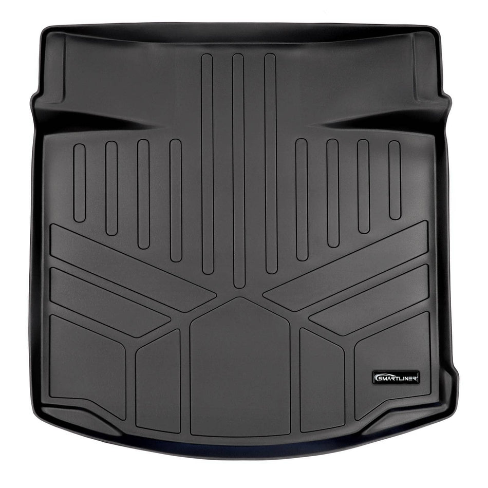 SMARTLINER Cargo Liner Black / Cargo Liner behind the 2nd Row Seats 2016 Chevrolet Malibu Limited Cargo Liner|No Auto Stop/Start, No Eco Model|SMARTLINER
