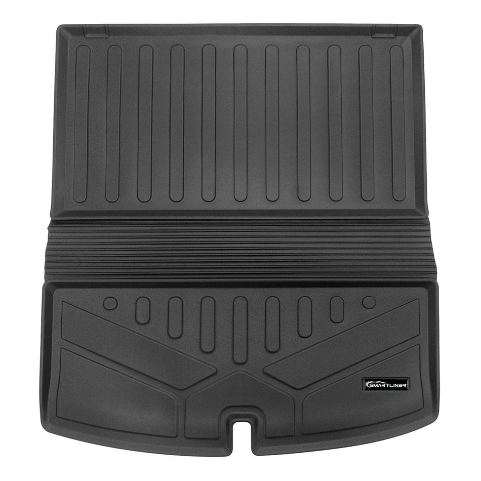 SMARTLINER Cargo Liner Black / Cargo Liner behind the 2nd Row Seats 2020-2025 Tesla Model Y Cargo Liner|7 Passenger Models|SMARTLINER