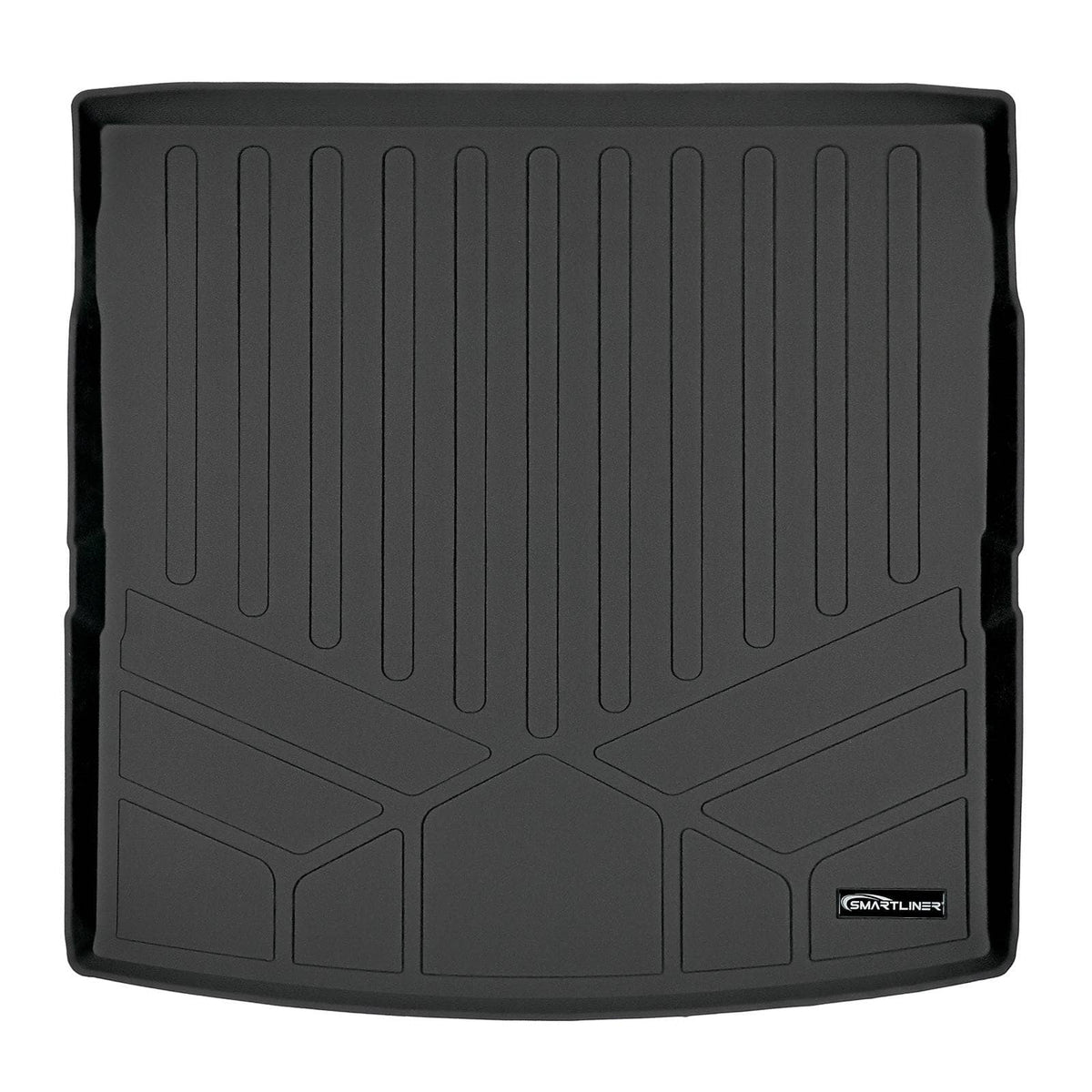 SMARTLINER Cargo Liner Black / Cargo Liner behind the 2nd Row Seats 2018-2024 Volkswagen Tiguan Cargo Liner|7 Passenger Models|SMARTLINER