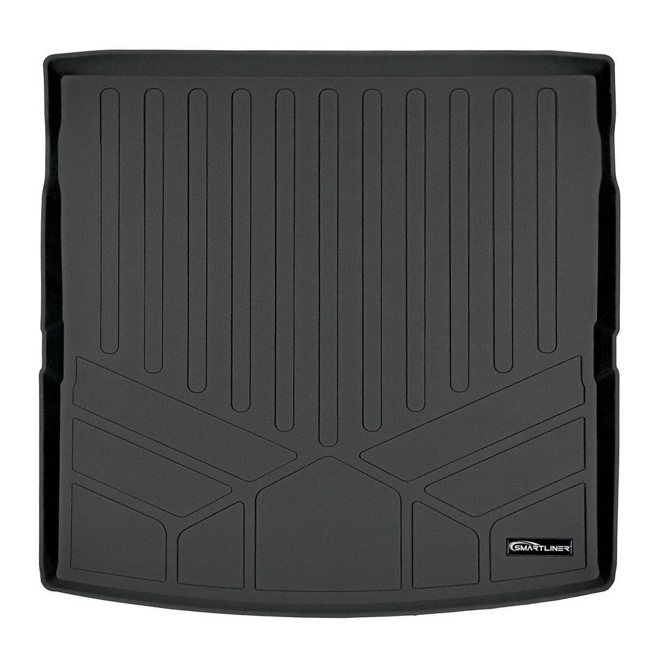 SMARTLINER Cargo Liner Black / Cargo Liner behind the 2nd Row Seats 2018-2024 Volkswagen Tiguan Cargo Liner|7 Passenger Models|SMARTLINER