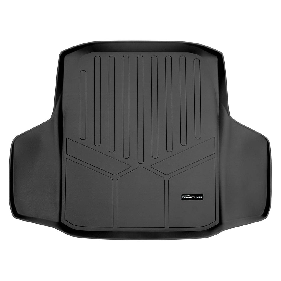 SMARTLINER Cargo Liner Black / Cargo Liner behind the 2nd Row Seats 2023-2026 Honda Accord Cargo Liner|Fits gasoline and hybrid models|SMARTLINER
