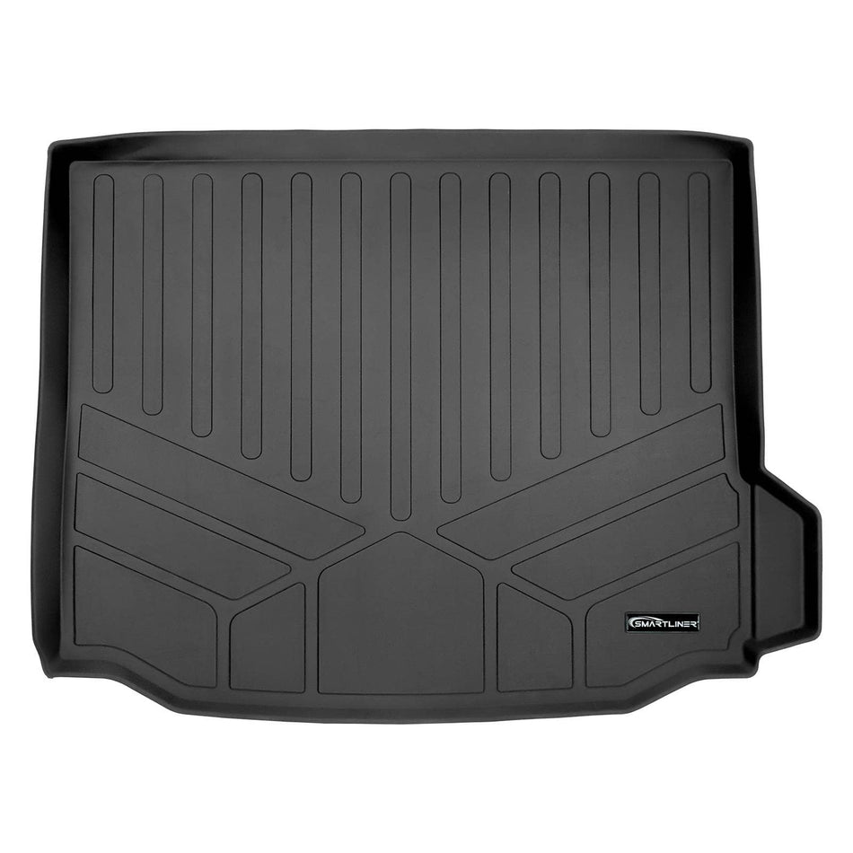 SMARTLINER Cargo Liner Black / Cargo Liner behind the 2nd Row Seats 2018-2024 BMW X3 30i Cargo Liner|without optional spare tire compartment|SMARTLINER