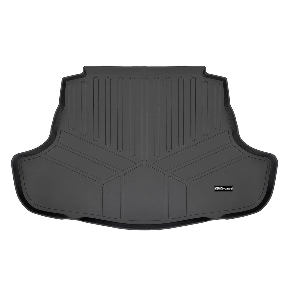 SMARTLINER Cargo Liner Black / Cargo Liner behind the 2nd Row Seats 2025-2026 Toyota Camry Cargo Liner|Fits FWD & AWD|SMARTLINER