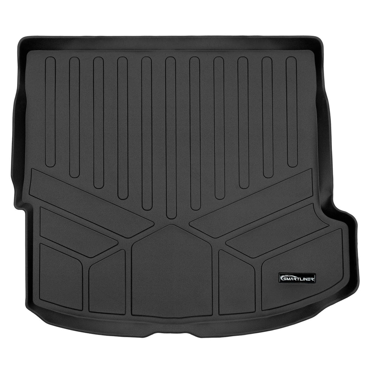 SMARTLINER Cargo Liner Black / Cargo Liner behind the 2nd Row Seats 2022-2026 Audi S3 Cargo Liner|Fits AWD Models|SMARTLINER
