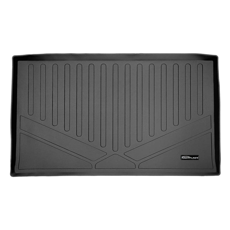 SMARTLINER Cargo Liner Black / Cargo Liner behind the 3rd Row Seats 2007-2017 Lincoln Navigator L Cargo Liner|7 Passenger, 8 Passenger Models|SMARTLINER
