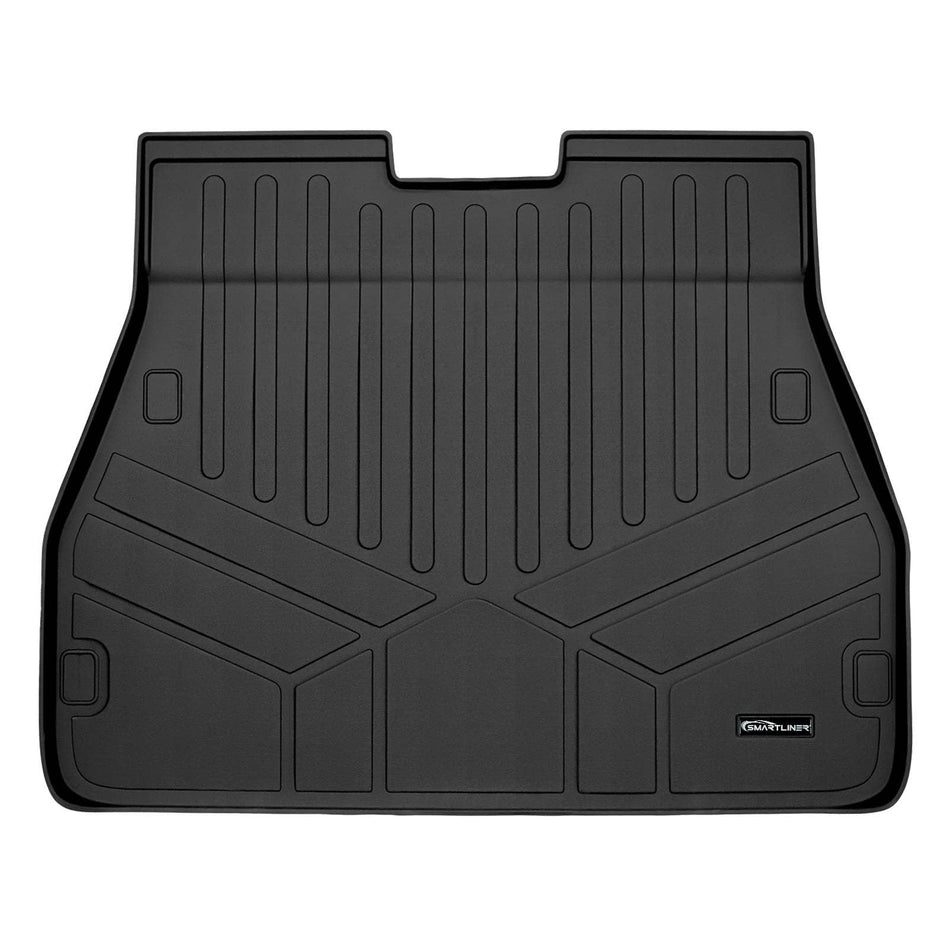 SMARTLINER Cargo Liner Black / Cargo Liner behind the 2nd Row Seats 2022-2026 Lexus LX 600 Cargo Liner|4 Passenger Models|SMARTLINER