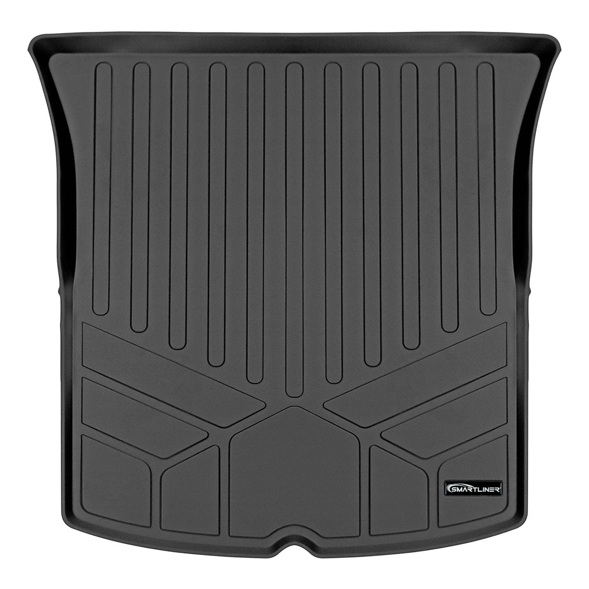 SMARTLINER Cargo Liner Black / Cargo Liner behind the 2nd Row Seats 2020-2025 Tesla Model Y Cargo Liner|5 Passenger Models|SMARTLINER