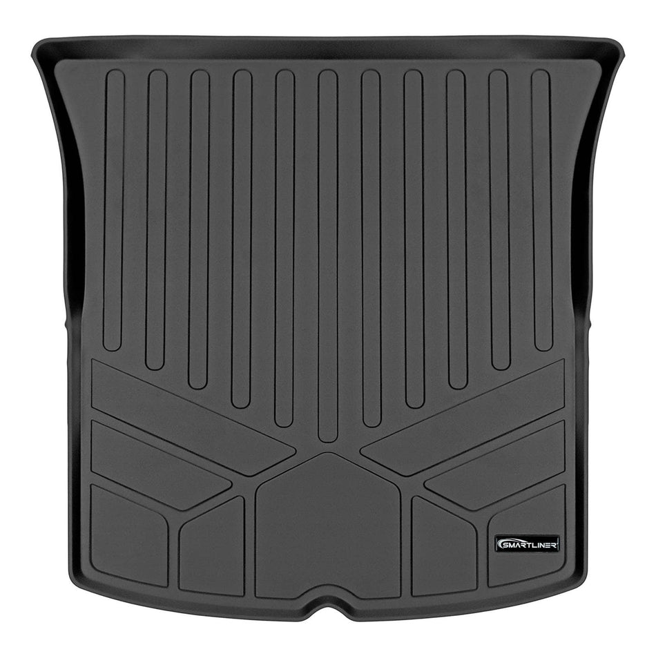 SMARTLINER Cargo Liner Black / Cargo Liner behind the 2nd Row Seats 2020-2025 Tesla Model Y Cargo Liner|5 Passenger Models|SMARTLINER