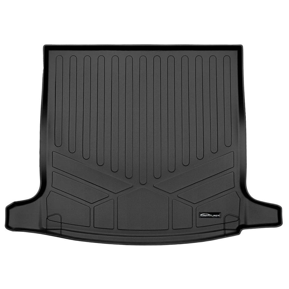 SMARTLINER Cargo Liner Black / Cargo Liner behind the 2nd Row Seats 2020 Mercedes-Benz AMG CLA 45 Cargo Liner|Fits without cargo net models from 2025|SMARTLINER