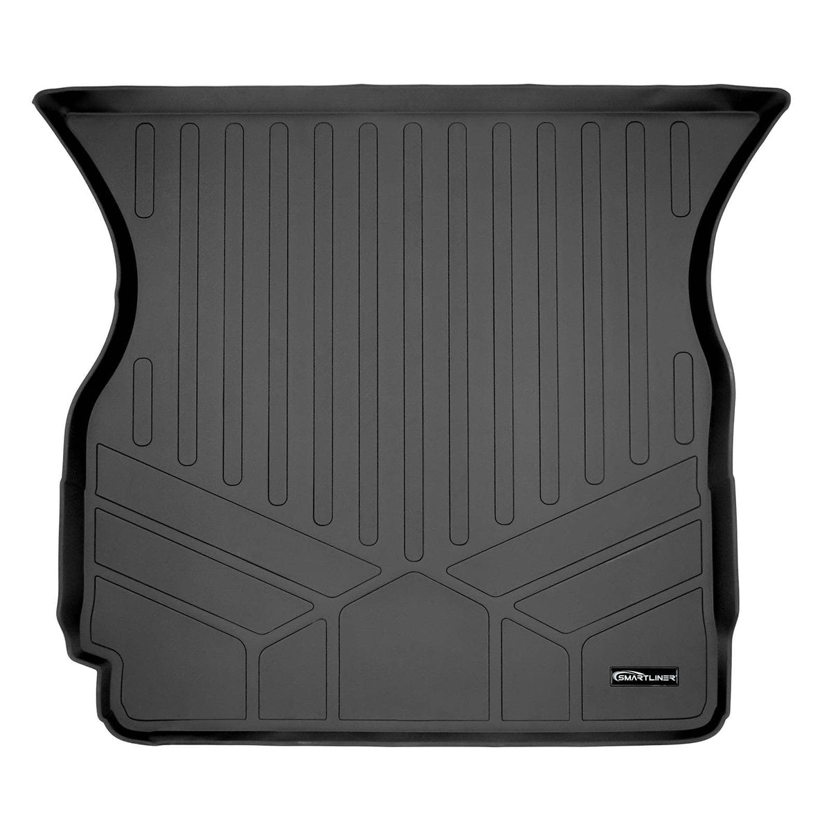 SMARTLINER Cargo Liner Black / Cargo Liner behind the 2nd Row Seats 2016-2020 Tesla Model X Cargo Liner|5 Passenger|SMARTLINER