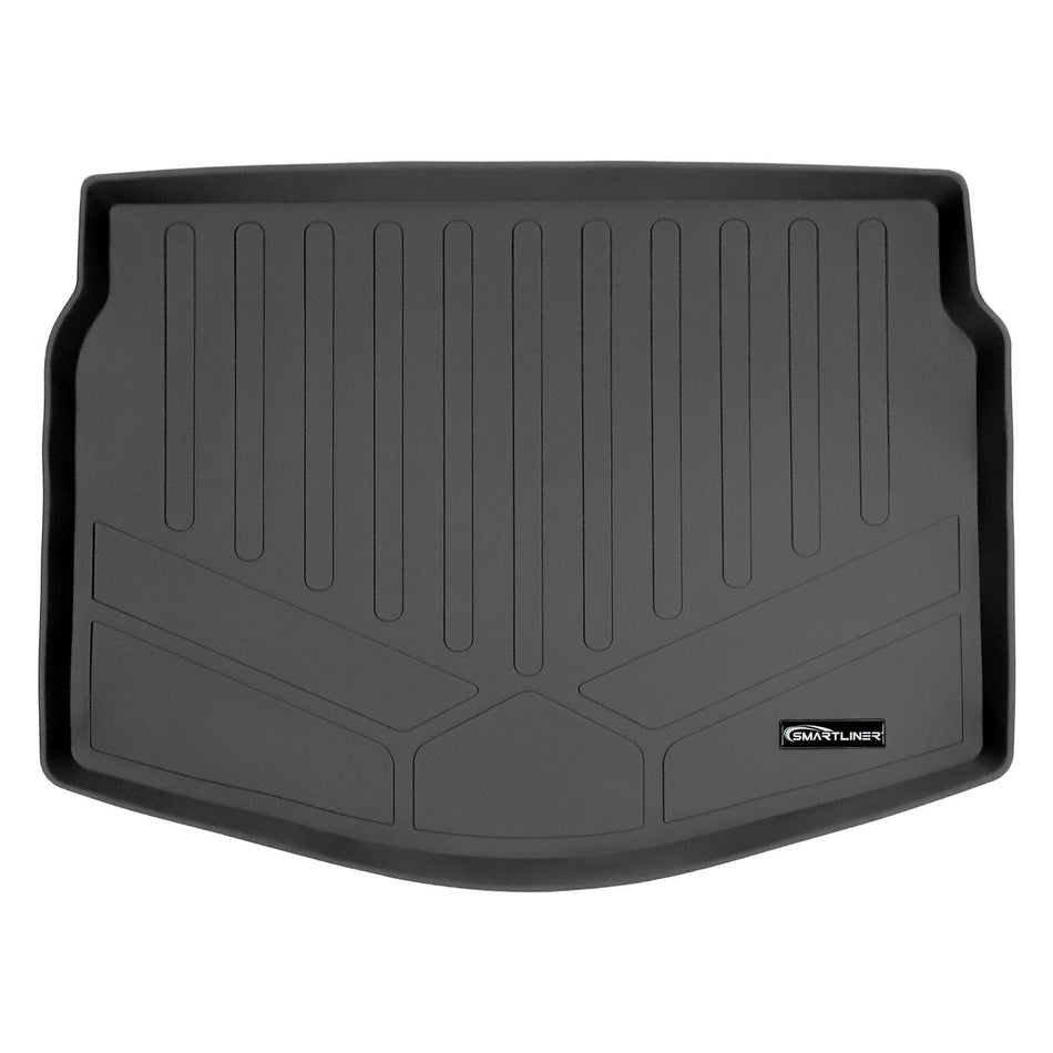 SMARTLINER Cargo Liner Black / Cargo Liner behind the 2nd Row Seats 2019-2022 Hyundai Veloster Cargo Liner|Fits N trims|SMARTLINER
