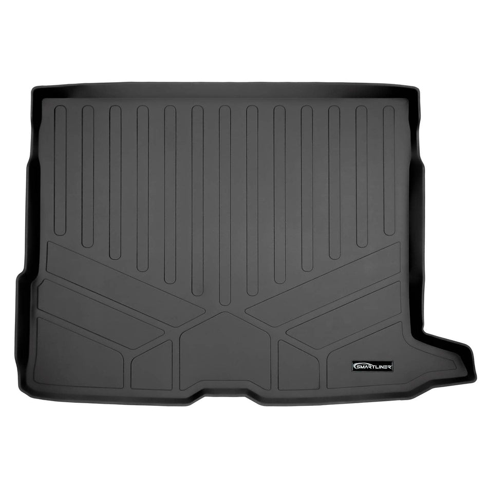 SMARTLINER Cargo Liner Black / Cargo Liner behind the 2nd Row Seats 2017-2022 Mercedes-Benz GLC Class Cargo Liner|(Not plug-in Hybrids)|SMARTLINER