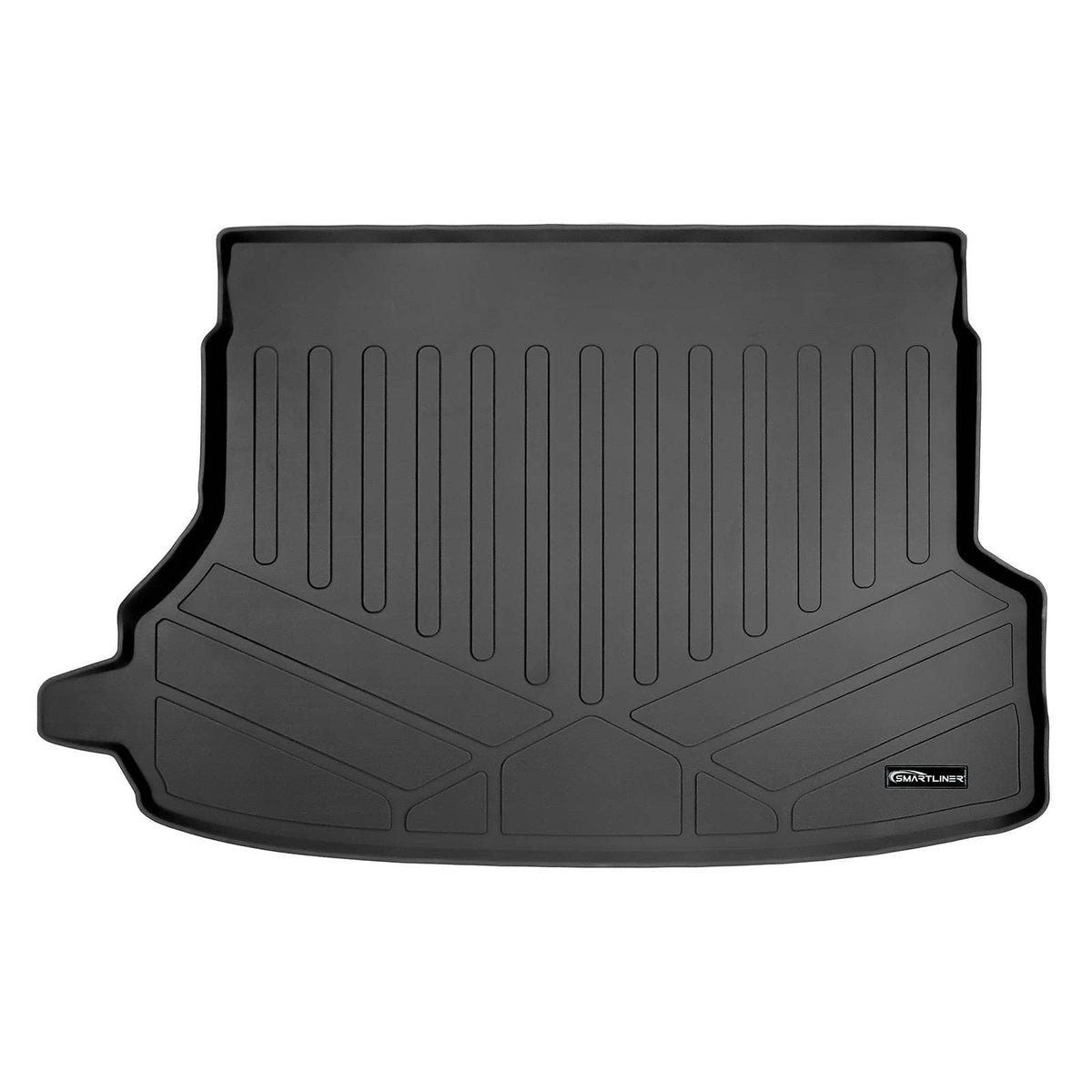 SMARTLINER Cargo Liner Black / Cargo Liner behind the 2nd Row Seats 2019-2024 Subaru Forester Cargo Liner|(with or w/o sub woofer)|SMARTLINER