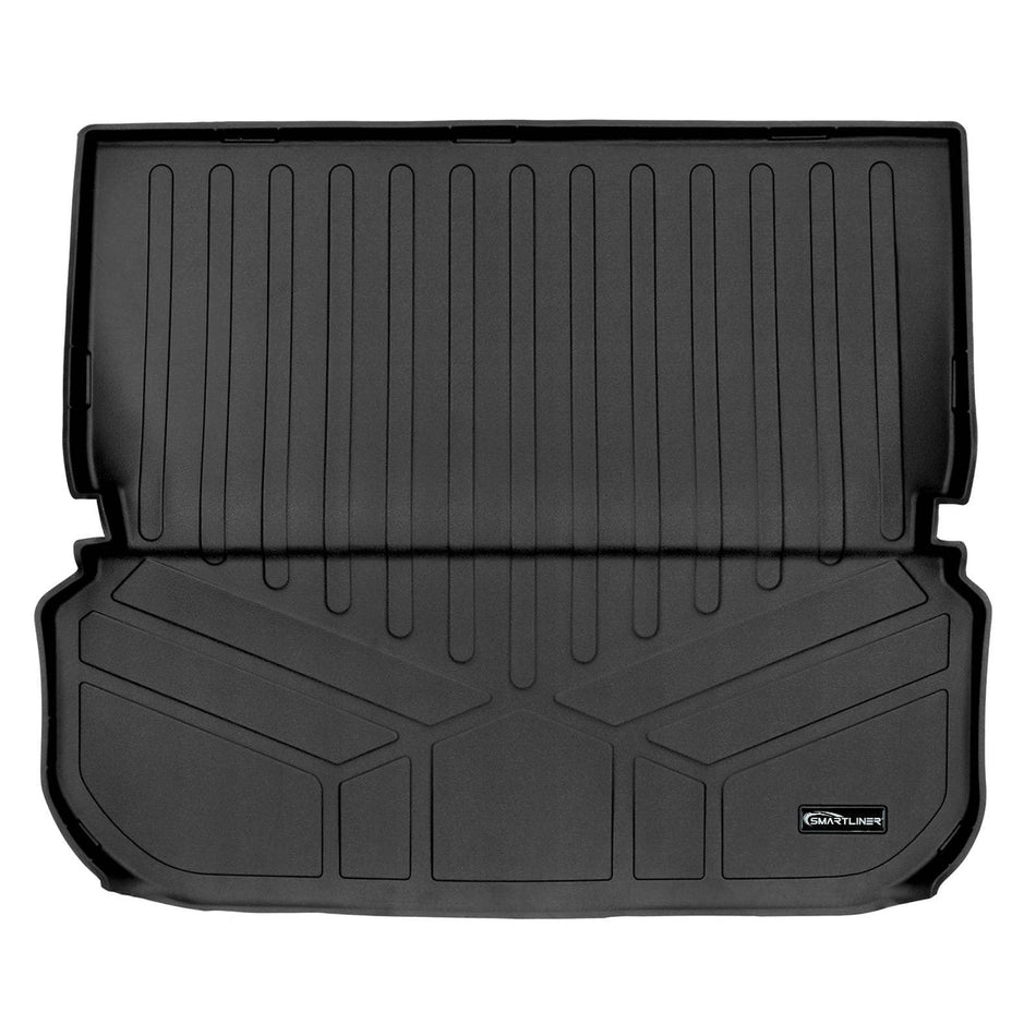 SMARTLINER Cargo Liner Black / Cargo Liner behind the 2nd Row Seats 2022-2027 Infiniti QX60 Cargo Liner | SMARTLINER