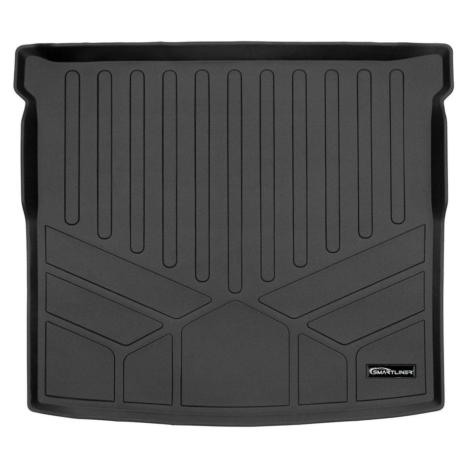 SMARTLINER Cargo Liner Black / Cargo Liner behind the 2nd Row Seats 2021-2026 Volkswagen ID.4 Cargo Liner|Variable level cargo / upper position|SMARTLINER