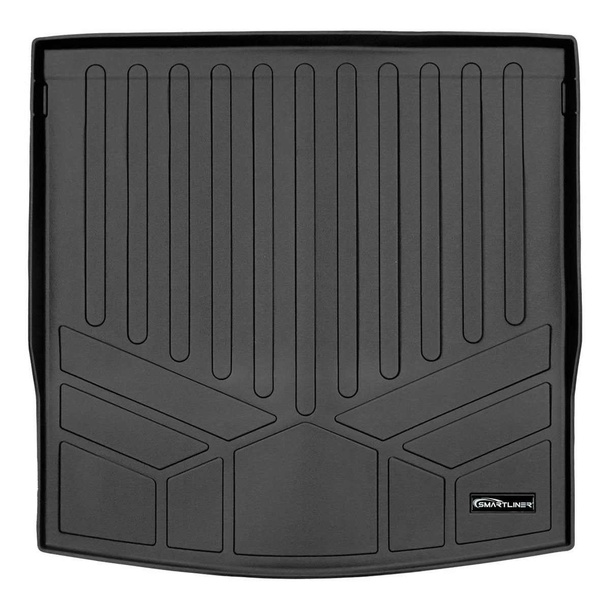 SMARTLINER Cargo Liner Black / Cargo Liner behind the 2nd Row Seats 2018-2024 Volkswagen Tiguan Cargo Liner|5 Passenger Models|SMARTLINER