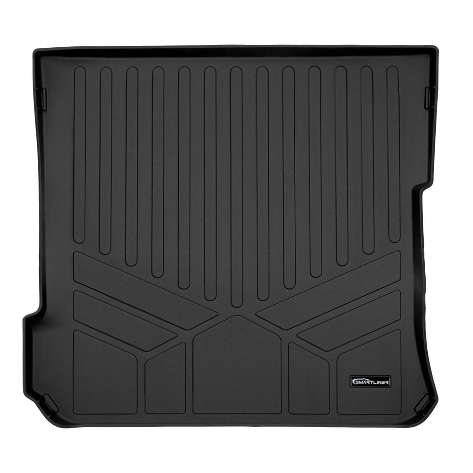 SMARTLINER Cargo Liner Black / Cargo Liner behind the 2nd Row Seats 2023-2026 Mercedes-Benz EQS Cargo Liner|Fits 5 Passengers|SMARTLINER