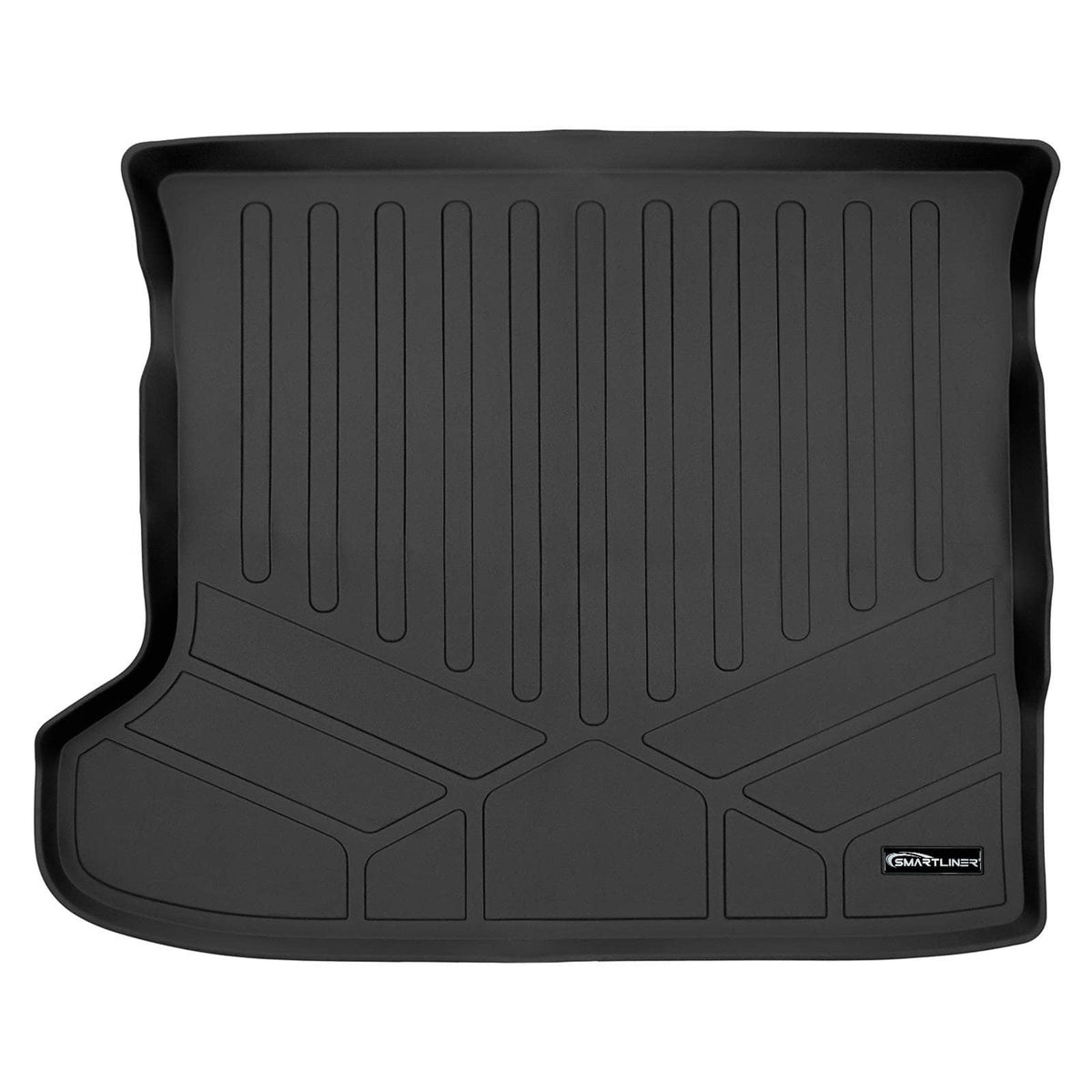 SMARTLINER Cargo Liner Black / Cargo Liner behind the 2nd Row Seats 2022-2024 Kia EV6 Cargo Liner|With pockets|SMARTLINER