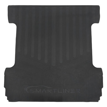 SMARTLINER Rubber Truck Bed Mats Black / Rubber Truck Bed Mats 2014-2018 GMC Sierra 1500 Rubber Truck Bed Mats|Crew Cab Models|SMARTLINER