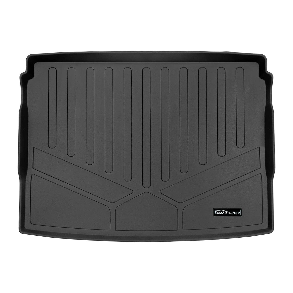 SMARTLINER Cargo Liner Black / Cargo Liner behind the 2nd Row Seats 2021-2026 Ford Bronco Sport Cargo Liner|Full-Size Spare Tire, Trims: Badlands, First Edition|SMARTLINER