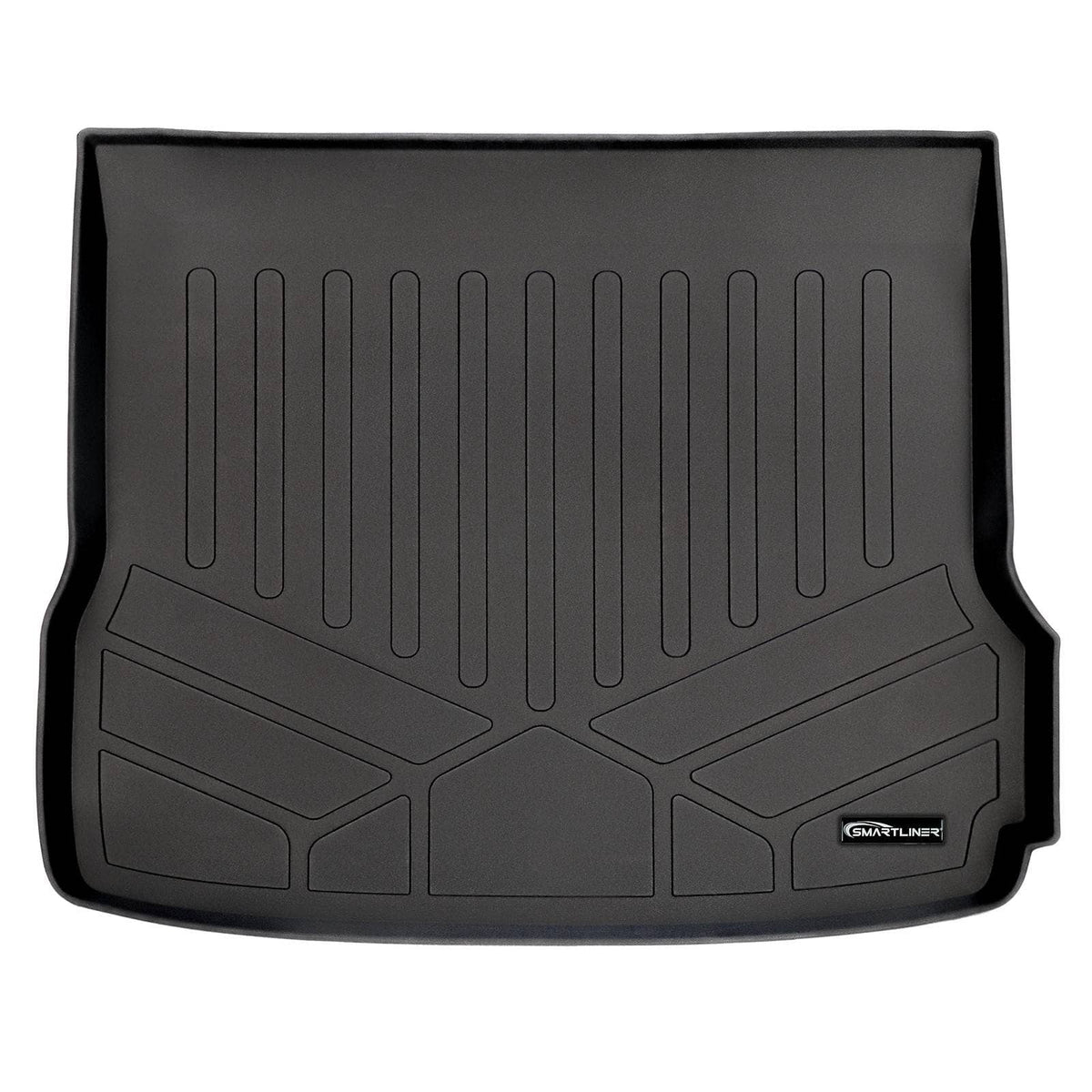 SMARTLINER Cargo Liner Black / Cargo Liner behind the 2nd Row Seats 2009-2017 Audi SQ5 Cargo Liner|Not for hybrids (2013-2017)|SMARTLINER