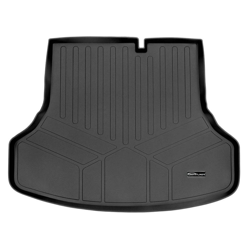 SMARTLINER Cargo Liner Black / Cargo Liner behind the 2nd Row Seats 2013 Nissan Sentra Cargo Liner | SMARTLINER