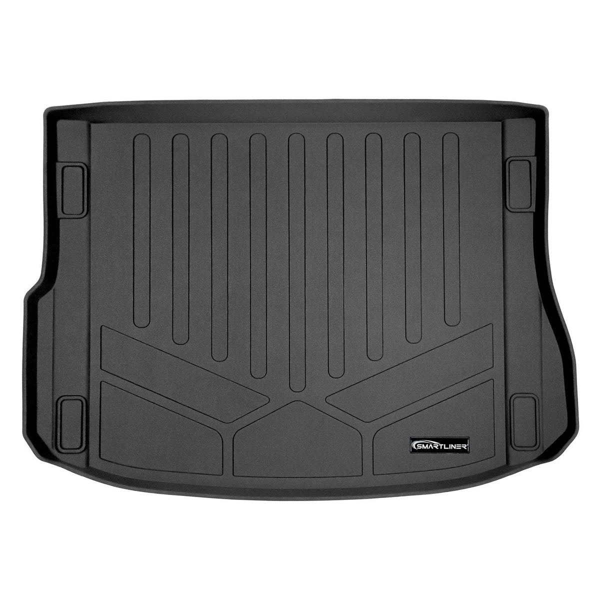 SMARTLINER Cargo Liner Black / Cargo Liner behind the 2nd Row Seats 2012-2016 Land Rover Range Rover Evoque Cargo Liner|Fits 5 door model. Does not fit coupe or convertible models|SMARTLINER