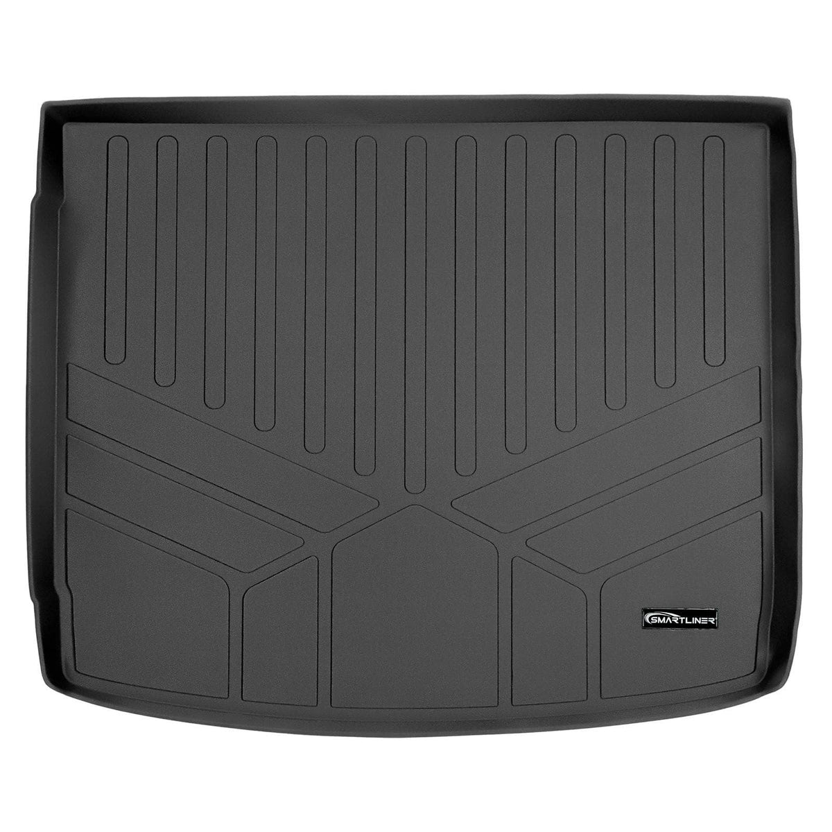 SMARTLINER Cargo Liner Black / Cargo Liner behind the 2nd Row Seats 2011-2018 Porsche Cayenne Cargo Liner|For Standard Bose Audio System|SMARTLINER